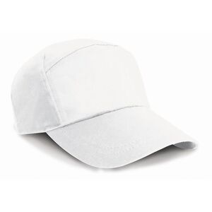 Result Unisex Plain Baseball Cap / White